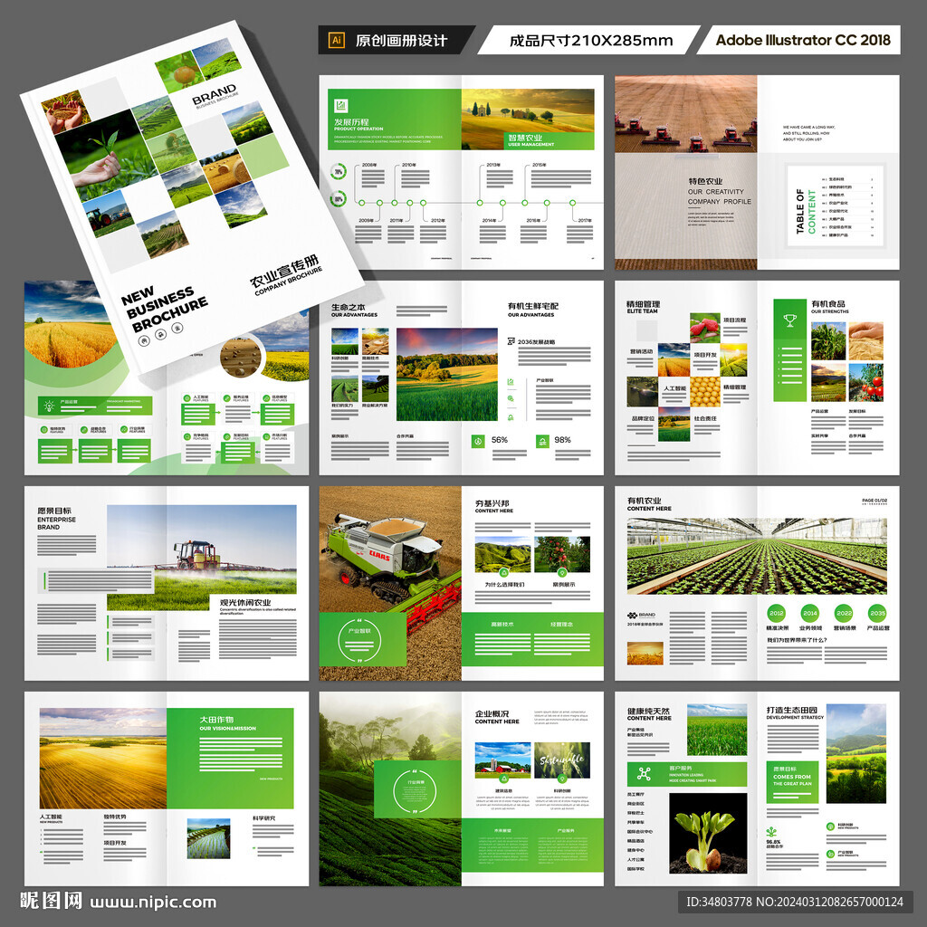 农产品画册