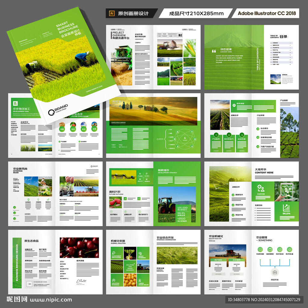 绿色农业画册