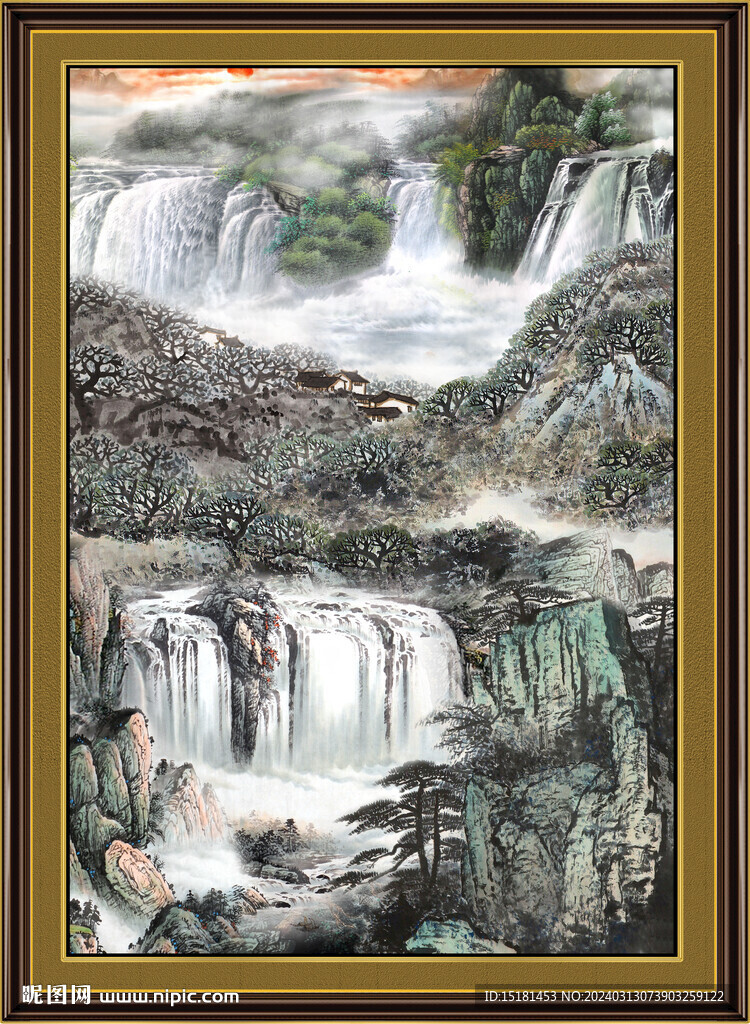 国画风景 