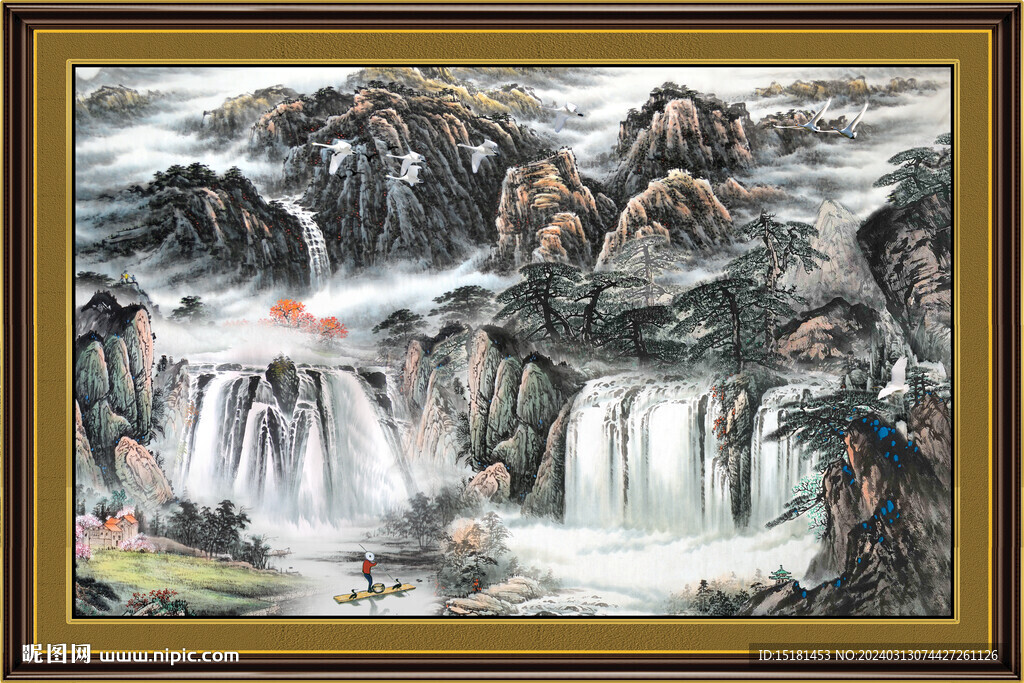 国画风景 