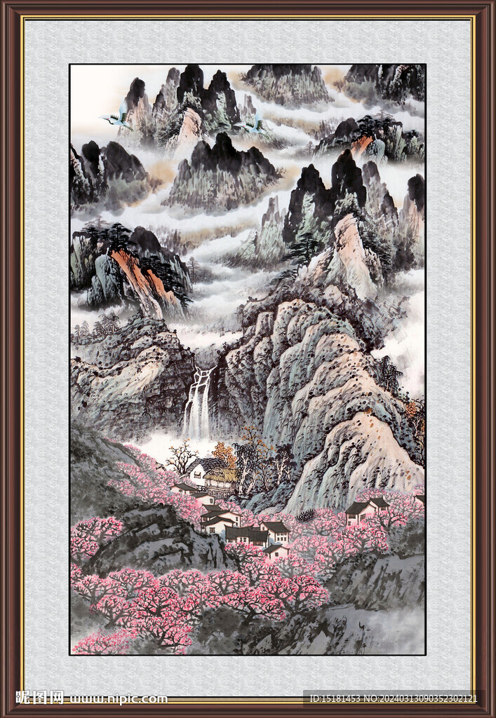 中国画风景 