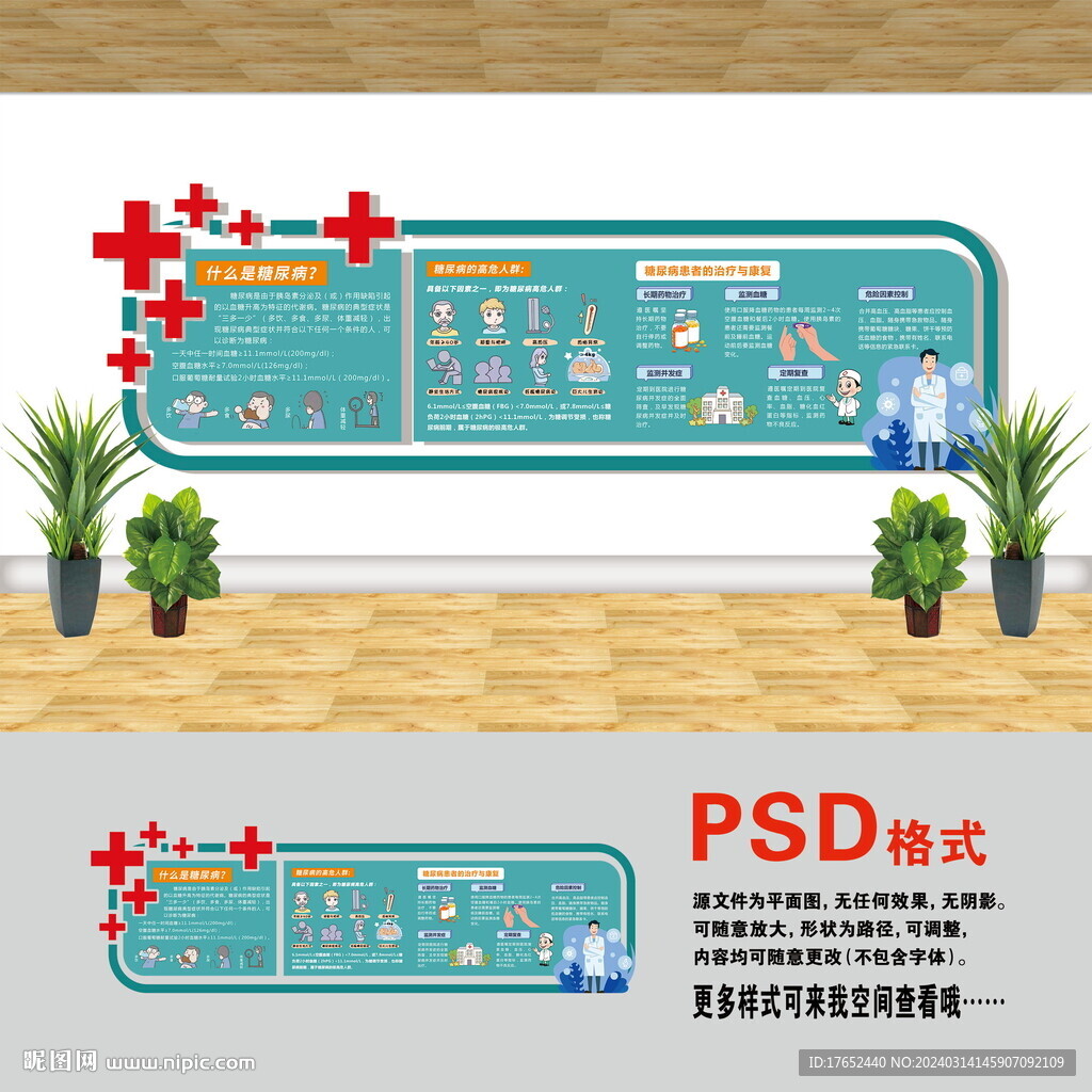 糖尿病文化墙
