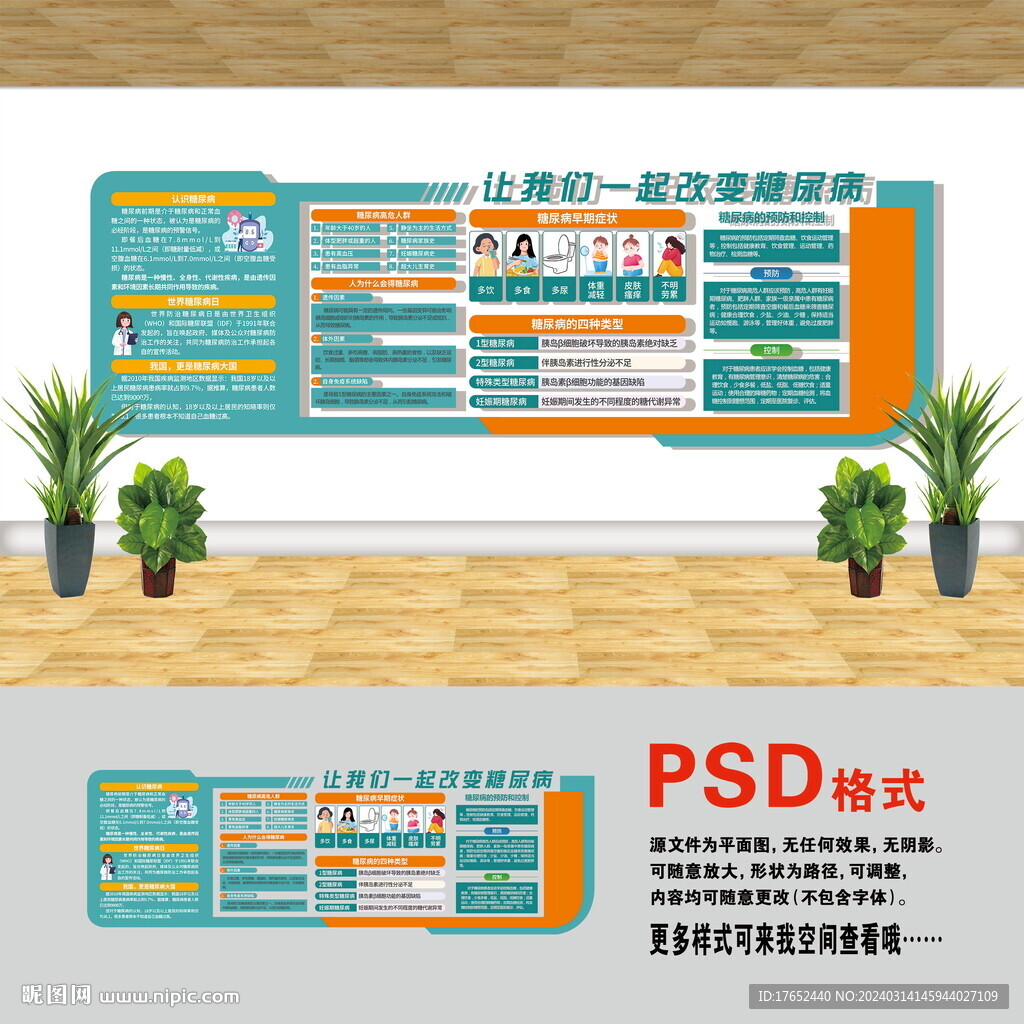 糖尿病文化墙