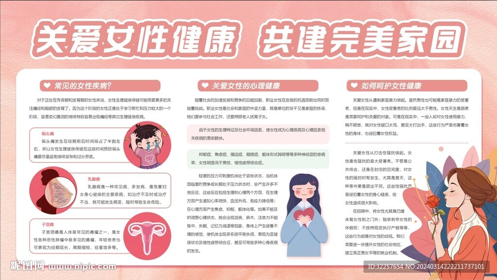 关爱女性健康