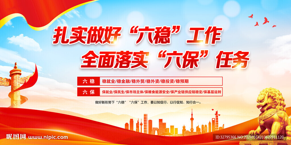 六稳六保