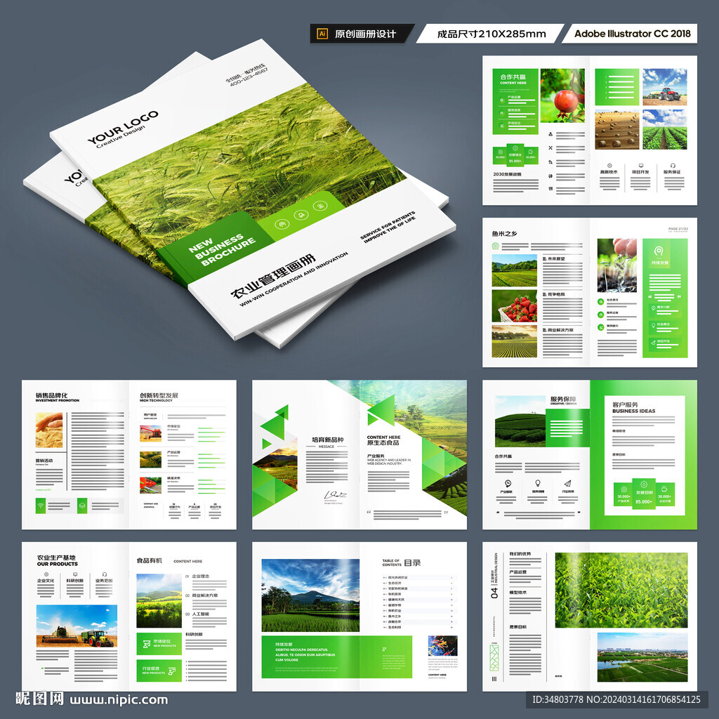 绿色农业画册
