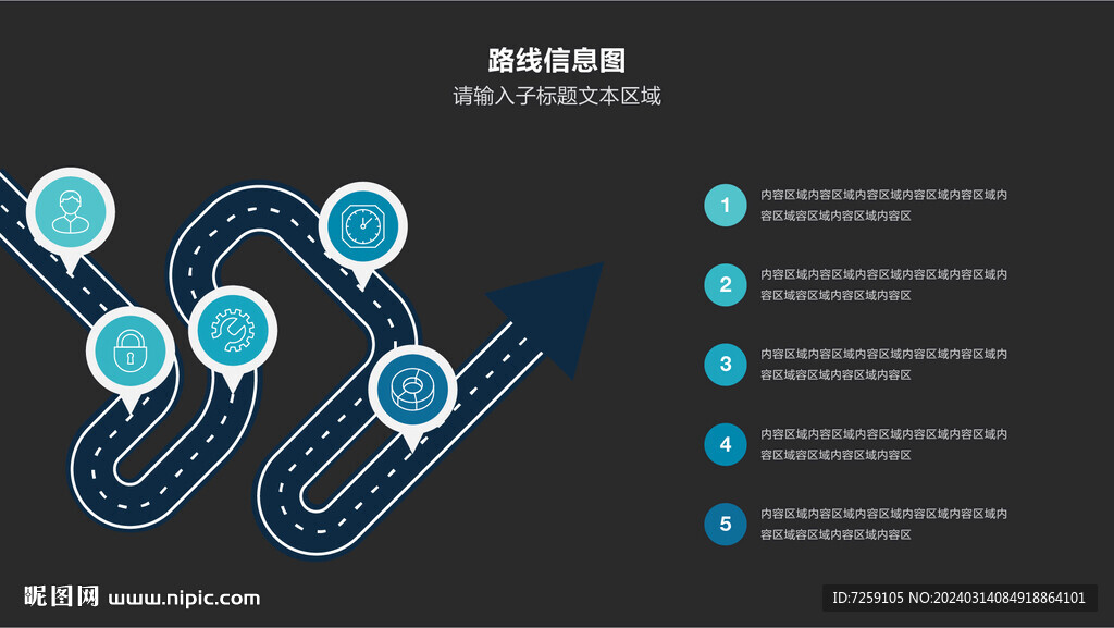 发展历程信息图表PPT