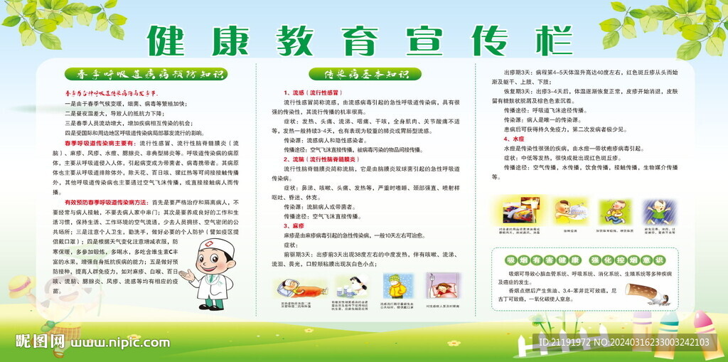 健康教育宣传栏