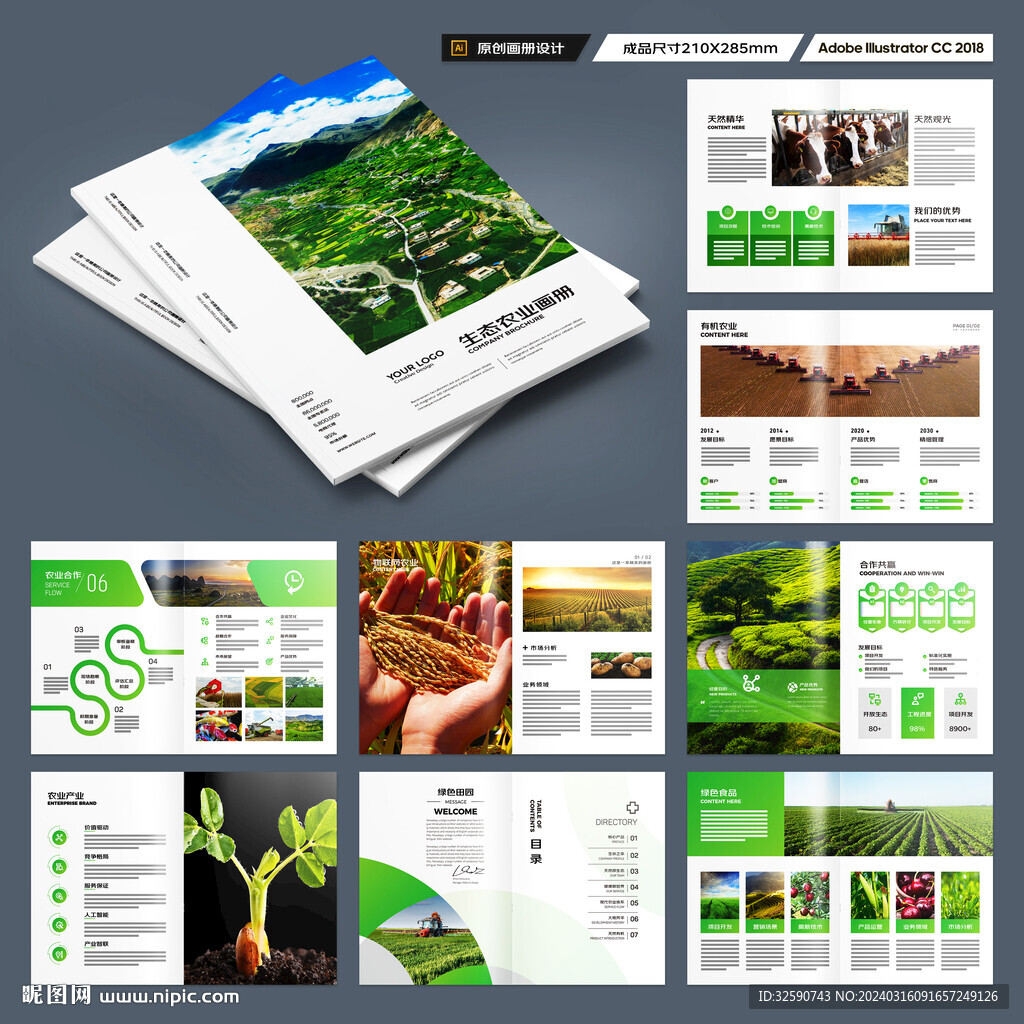 农产品宣传册
