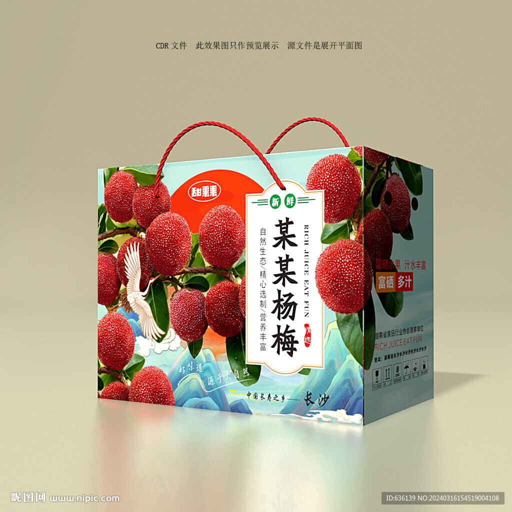 杨梅包装 水果礼盒