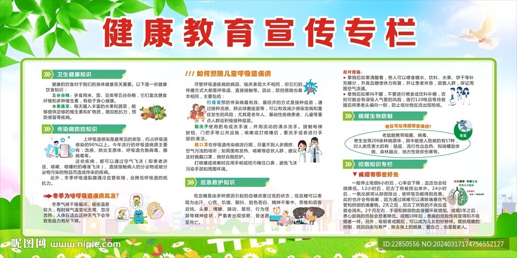 健康教育宣传栏