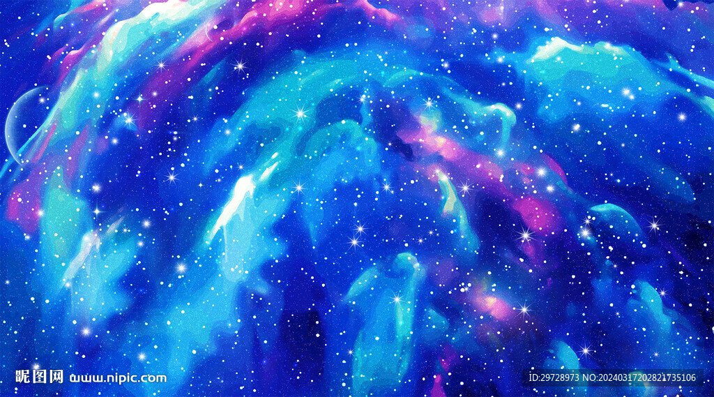 梦幻唯美宇宙星空