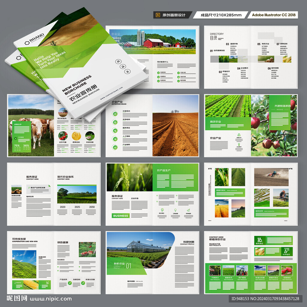 农业科技画册