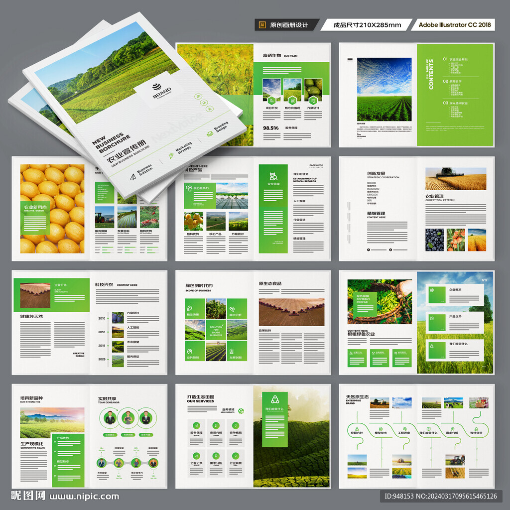 绿色农业画册