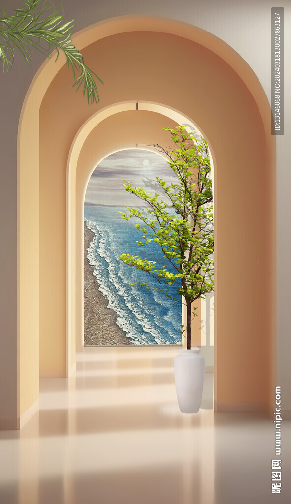 走廊画中画