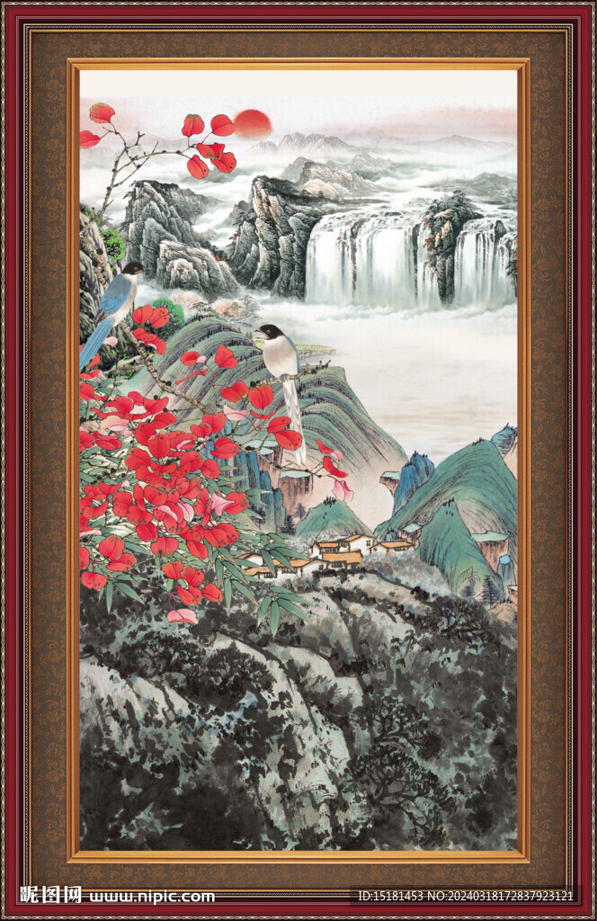 山水图 
