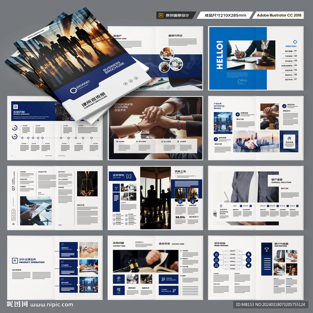 大气律师事务所画册