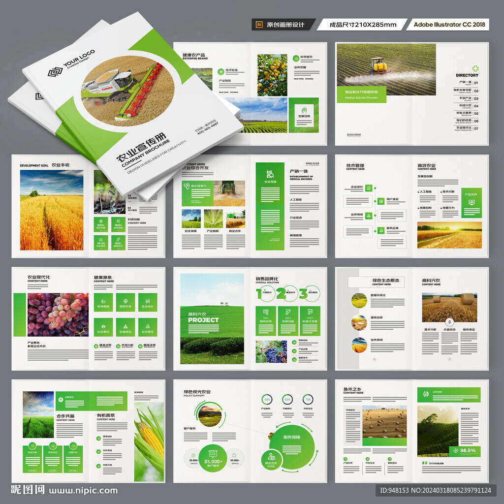 农产品画册