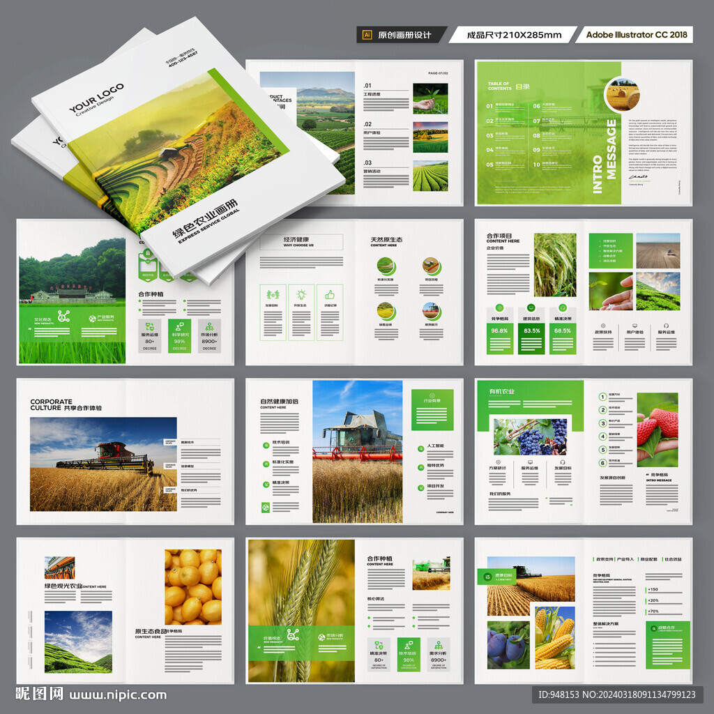 农业科技画册