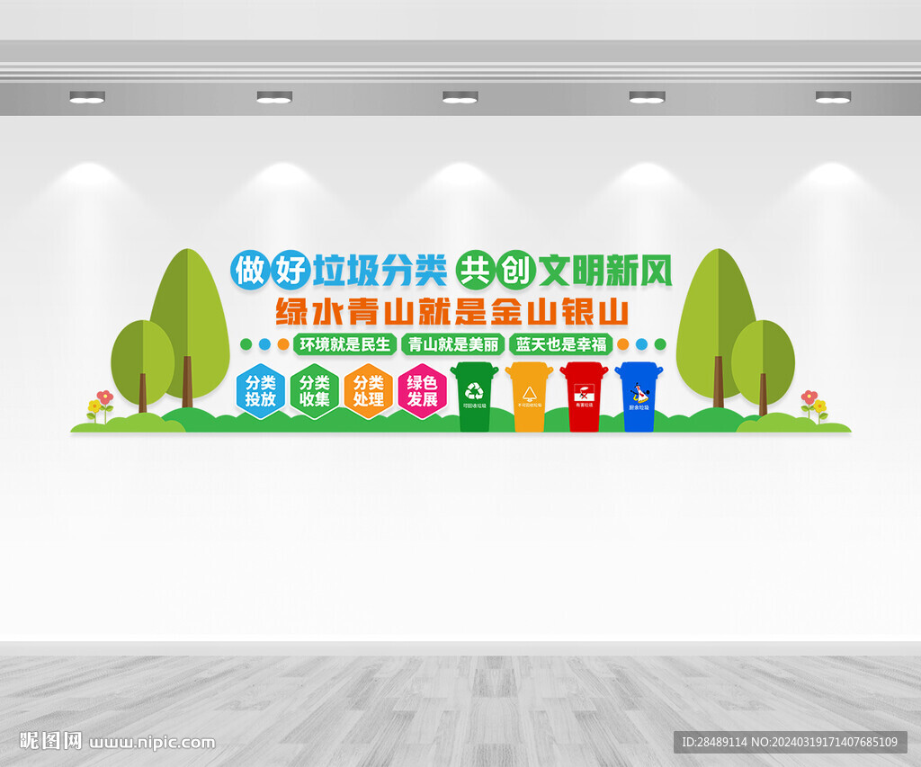 垃圾分类文化墙