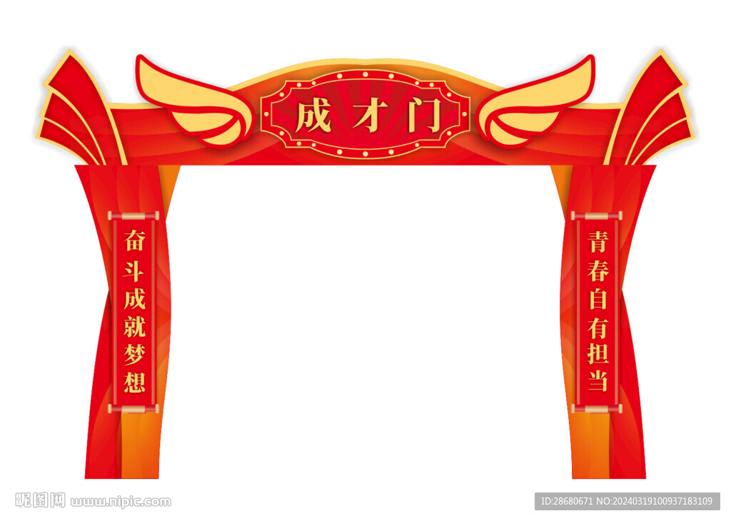 成才门