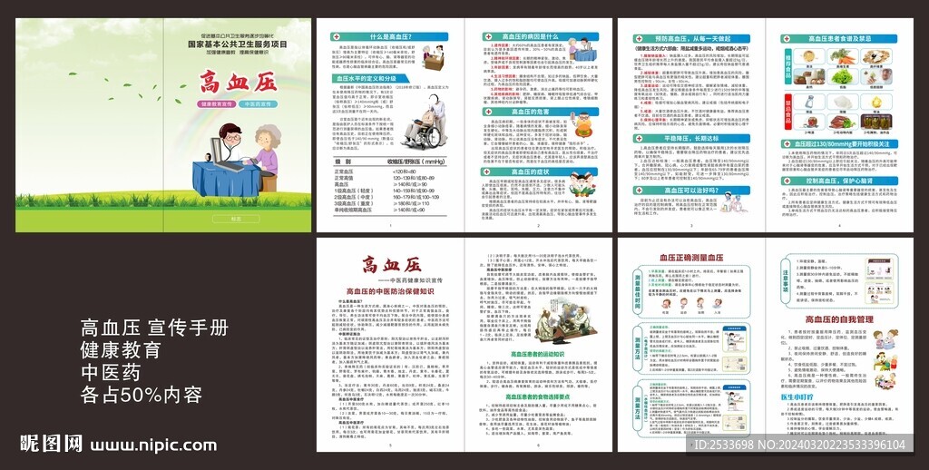 高血压宣传手册 