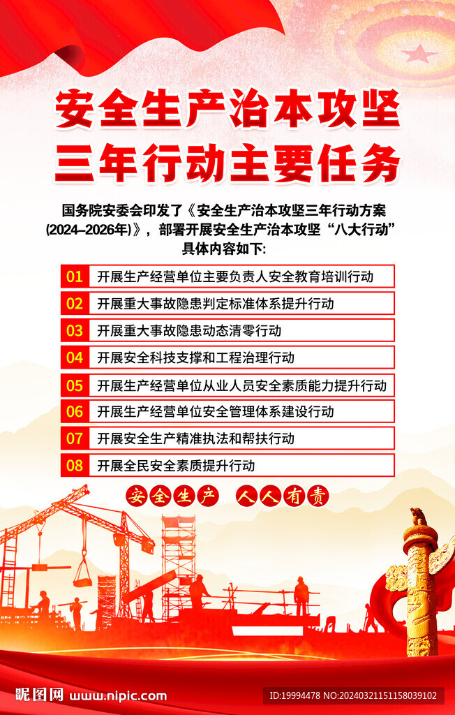 安全生产治本攻坚三年行动