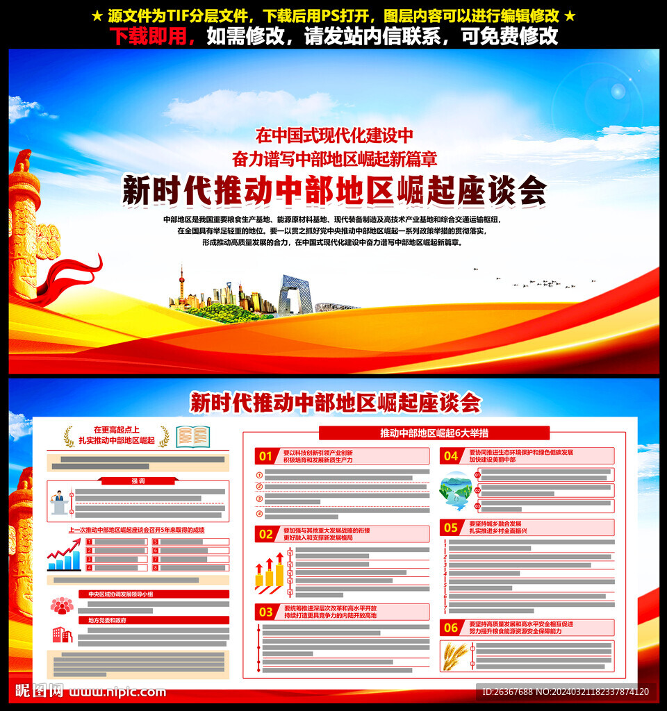 新时代推动中部地区崛起座谈会