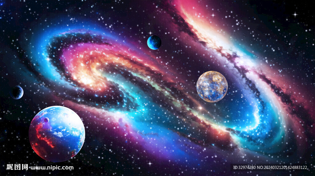 宇宙星空梦幻图