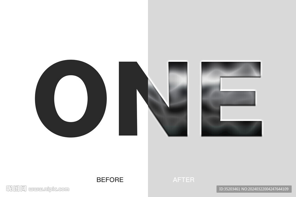 黑金特效字样式