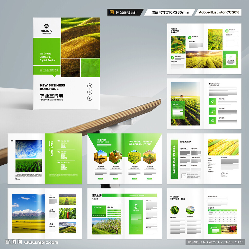 农产品画册