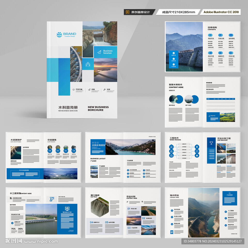 大坝宣传册 