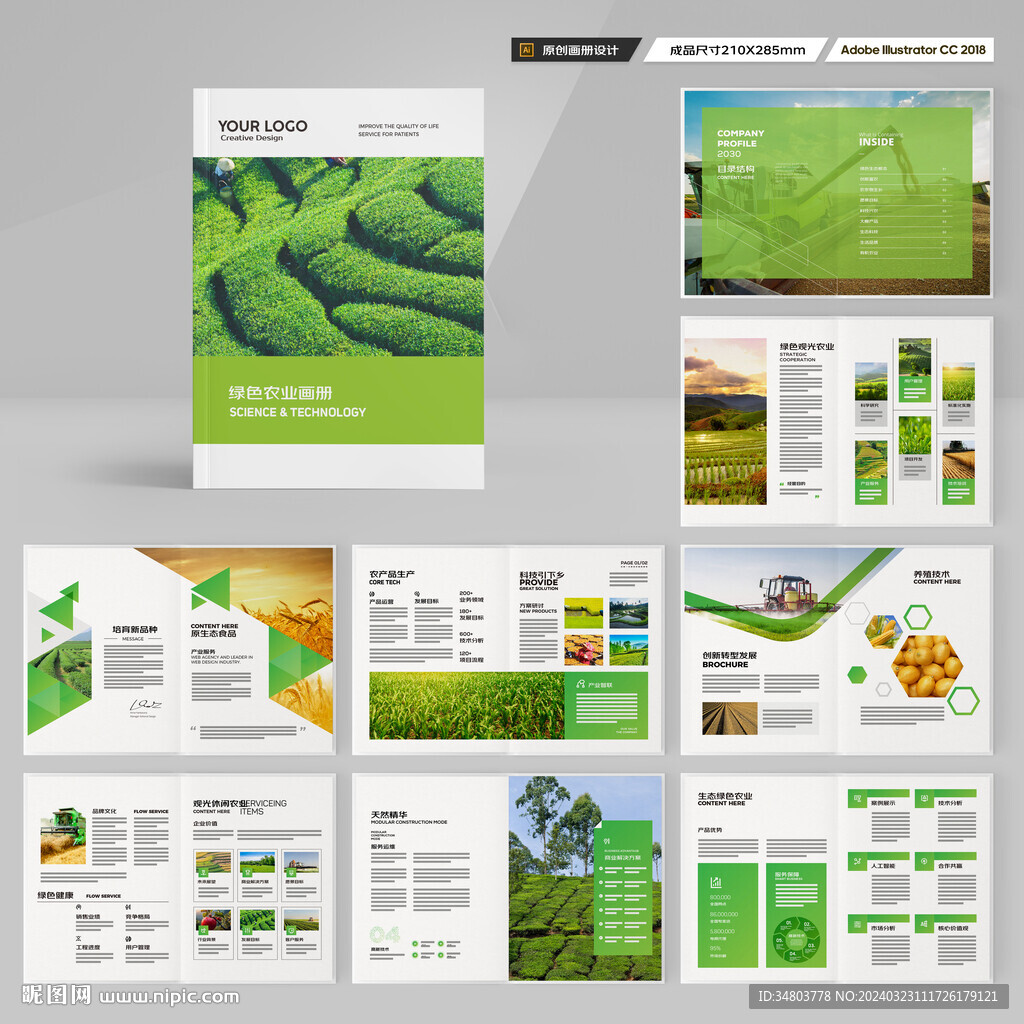 农业宣传册