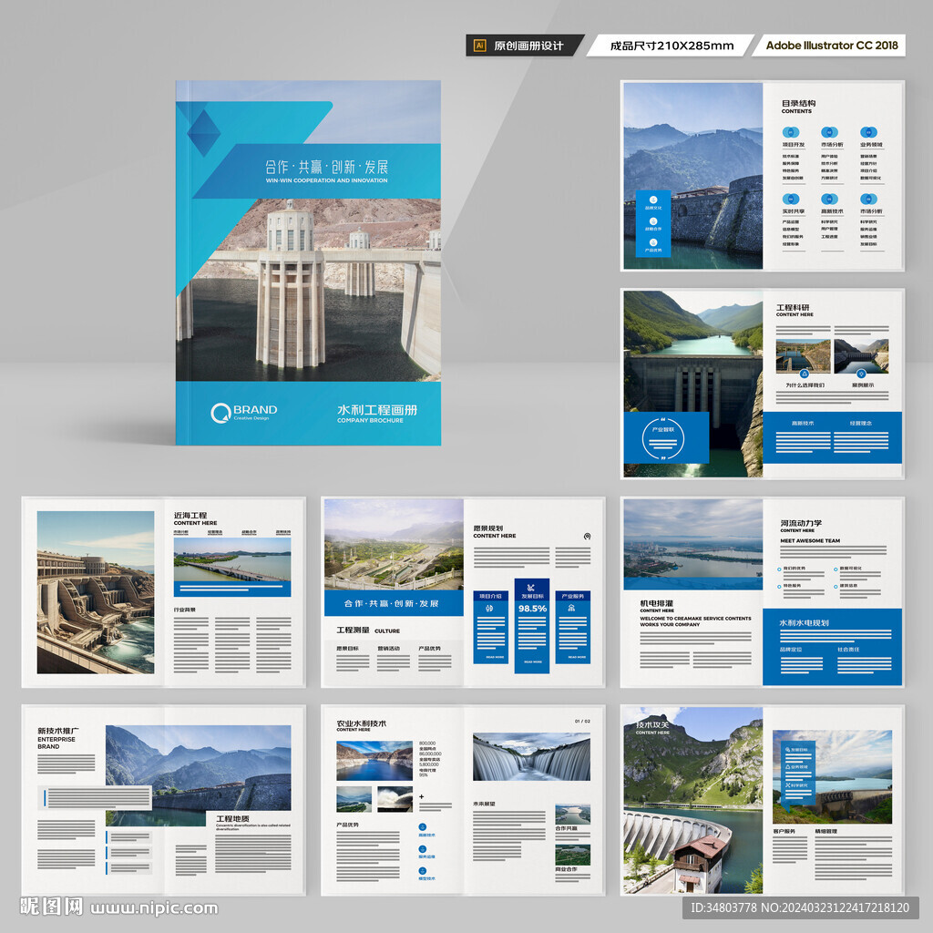 大坝宣传册 