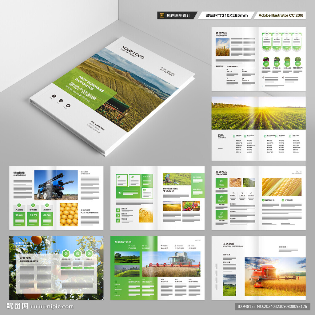 农业宣传册
