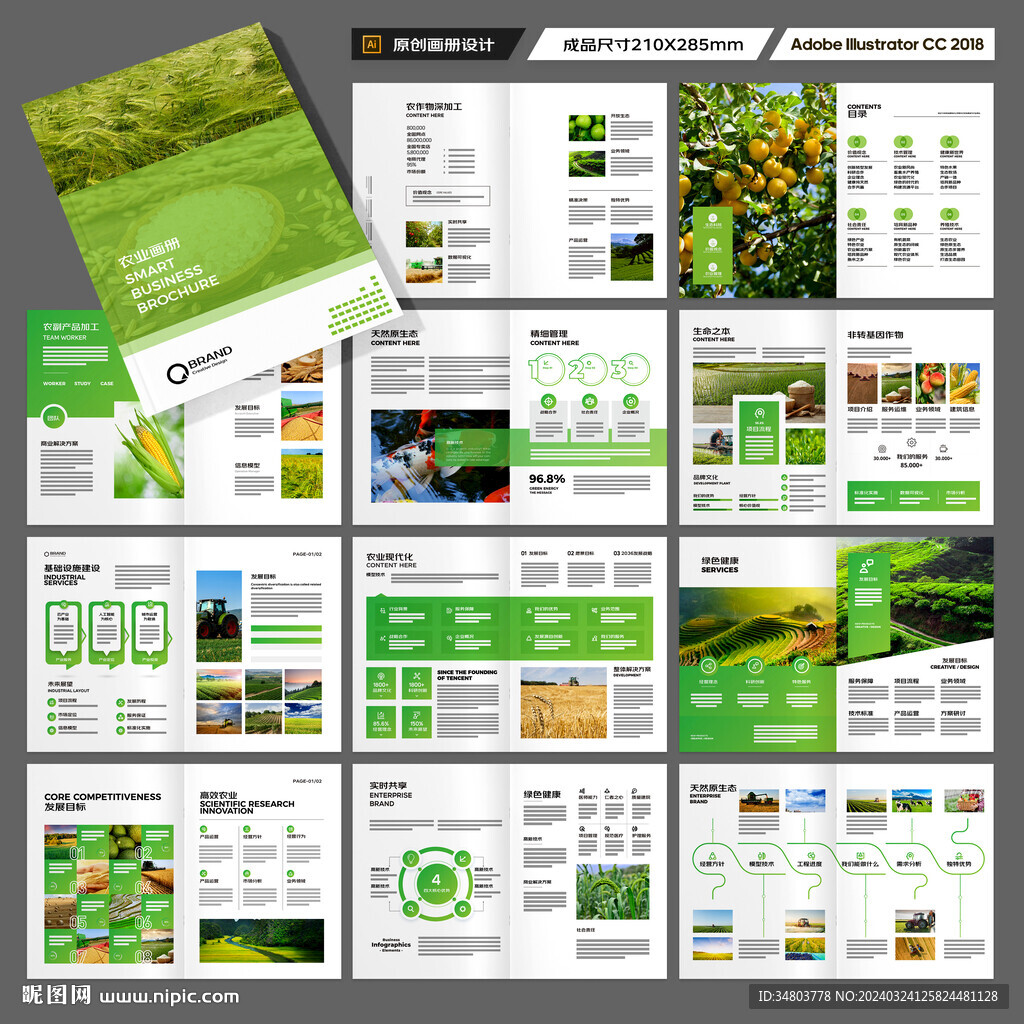 绿色农业画册