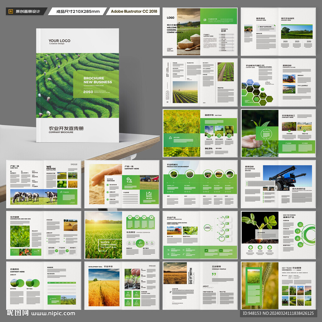 农业科技画册