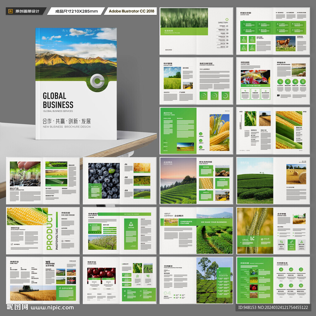 农产品画册