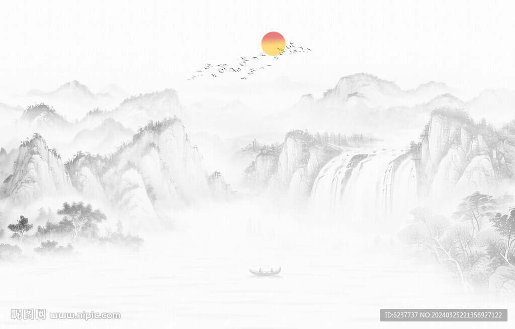 国画山水
