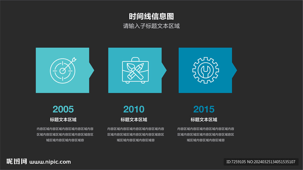 流程步骤信息图