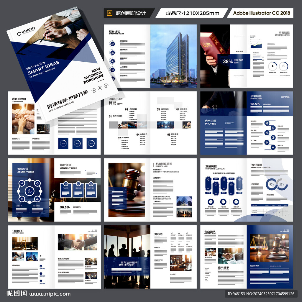 大气律师事务所画册