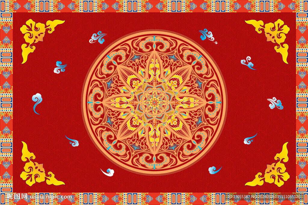 藏式地毯地毯
