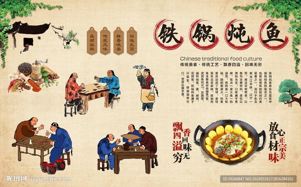 铁锅炖鱼