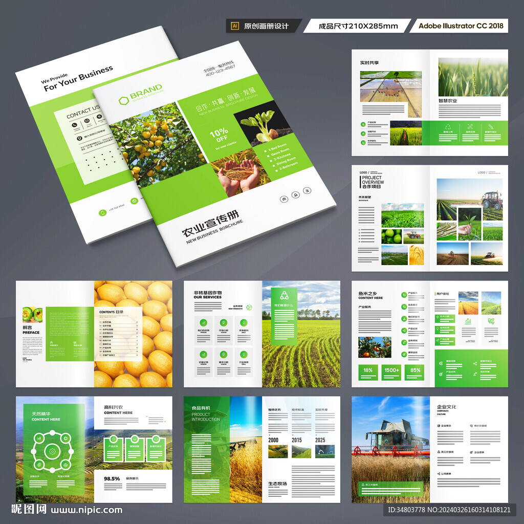 农业科技画册