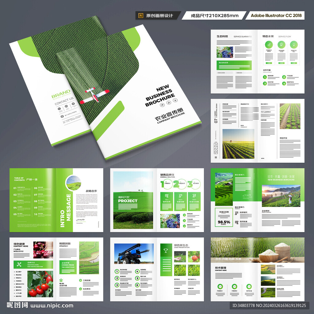 绿色农业画册