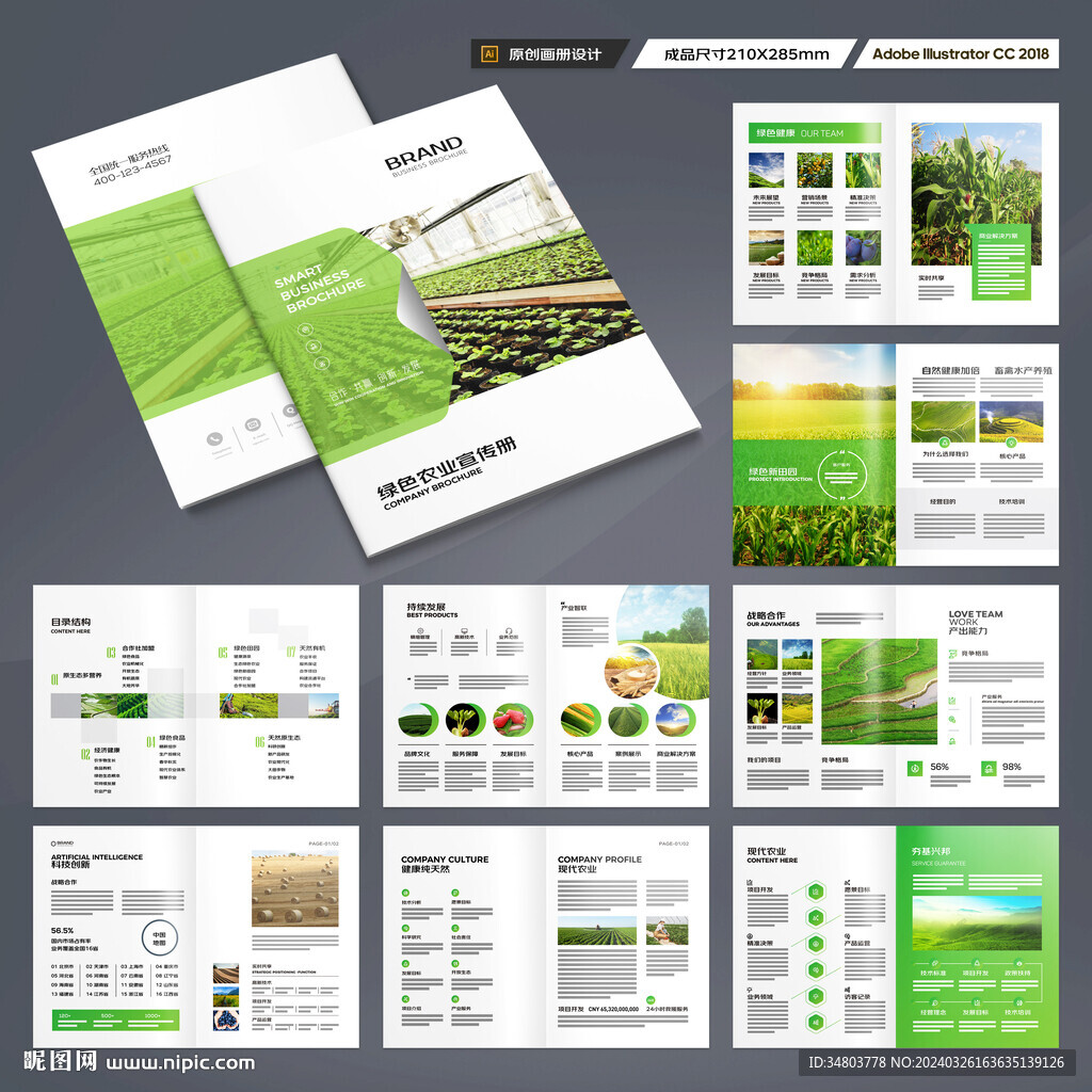 农产品画册