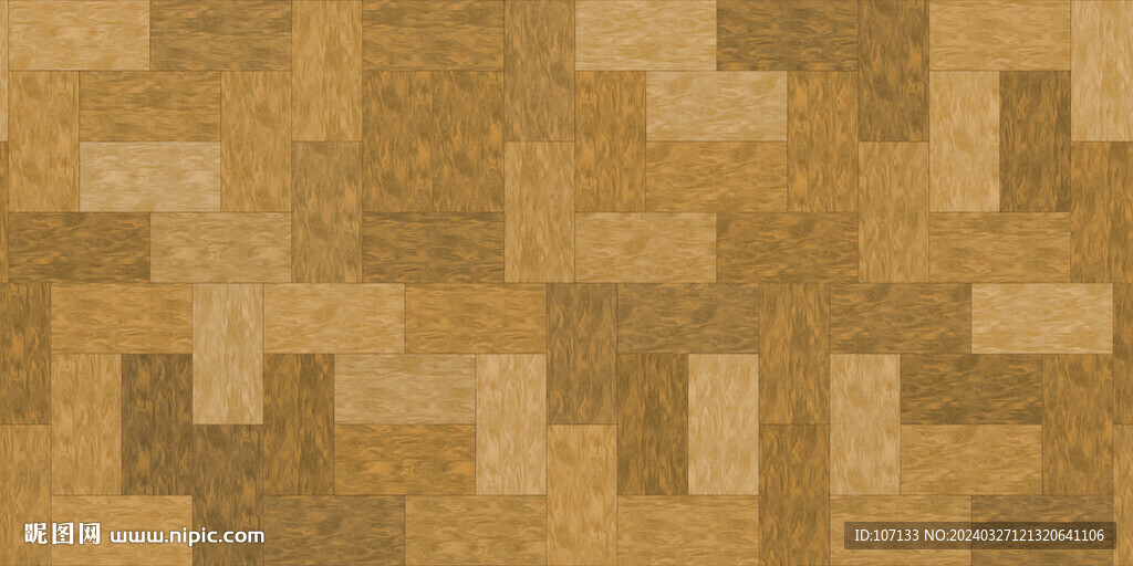 方形木地板