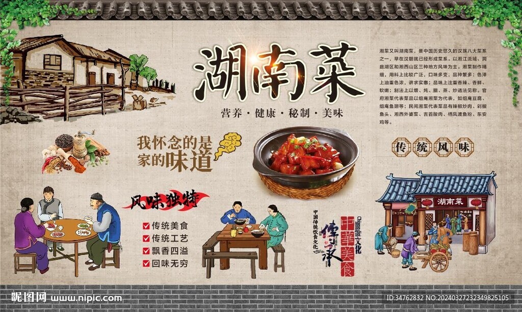 湖南菜背景