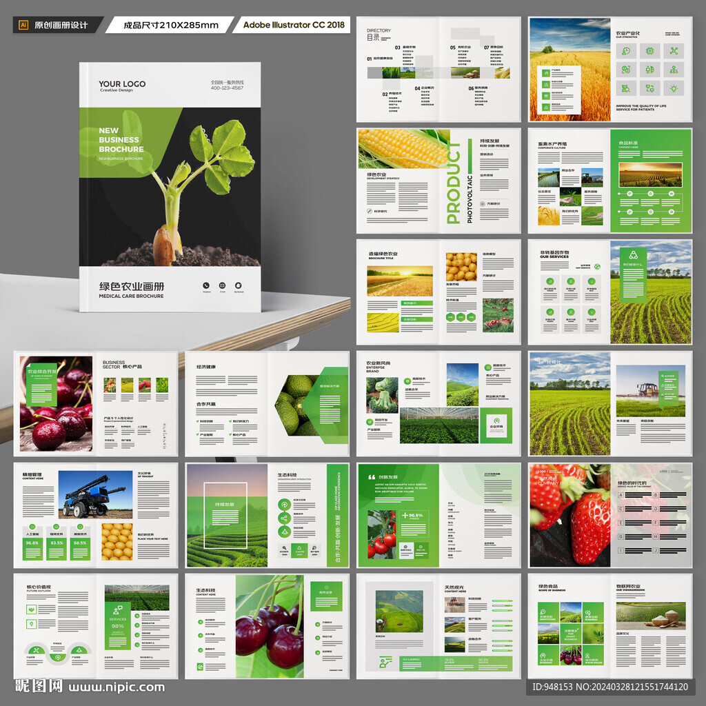 农产品宣传册