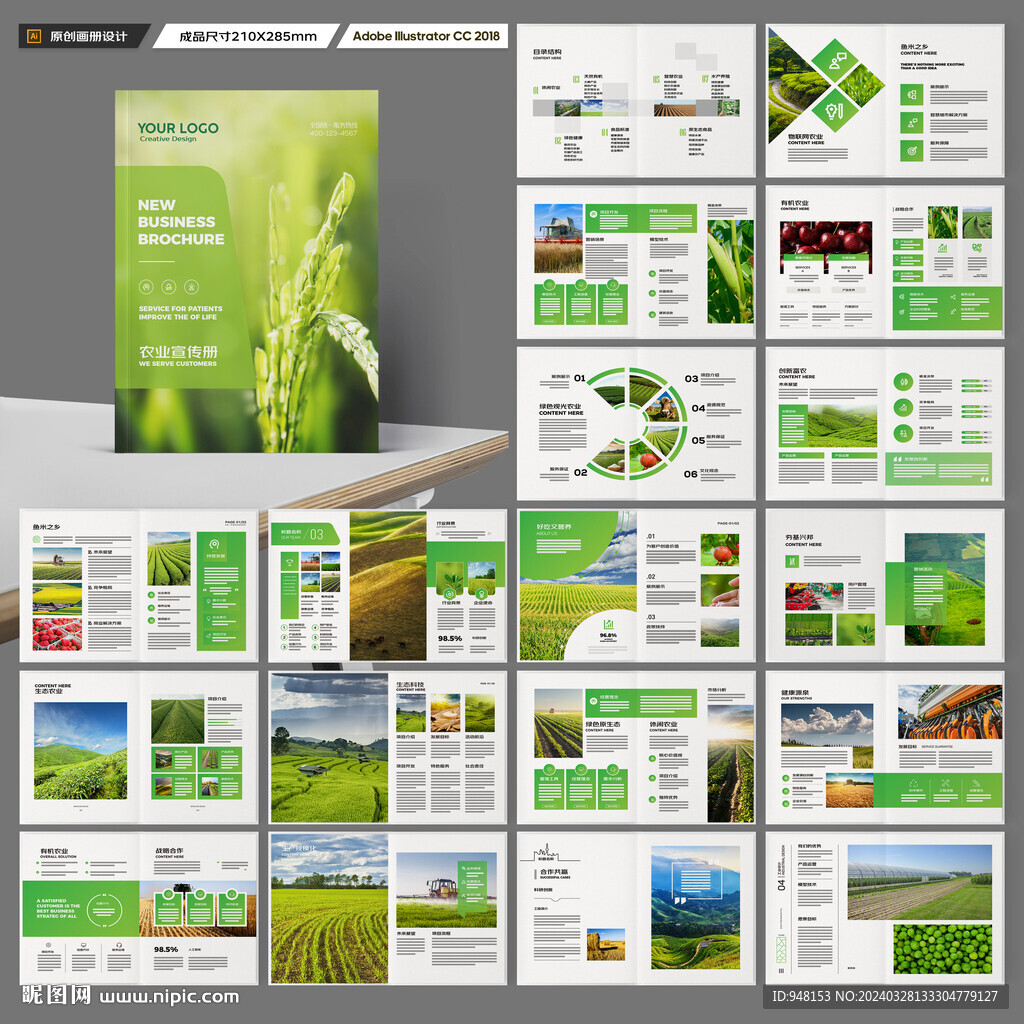 农业宣传册